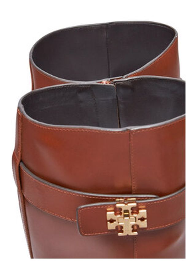 Tory Burch Kozaki Destription 158798-200 Brązowy. Kolor: brązowy. Materiał: skóra
