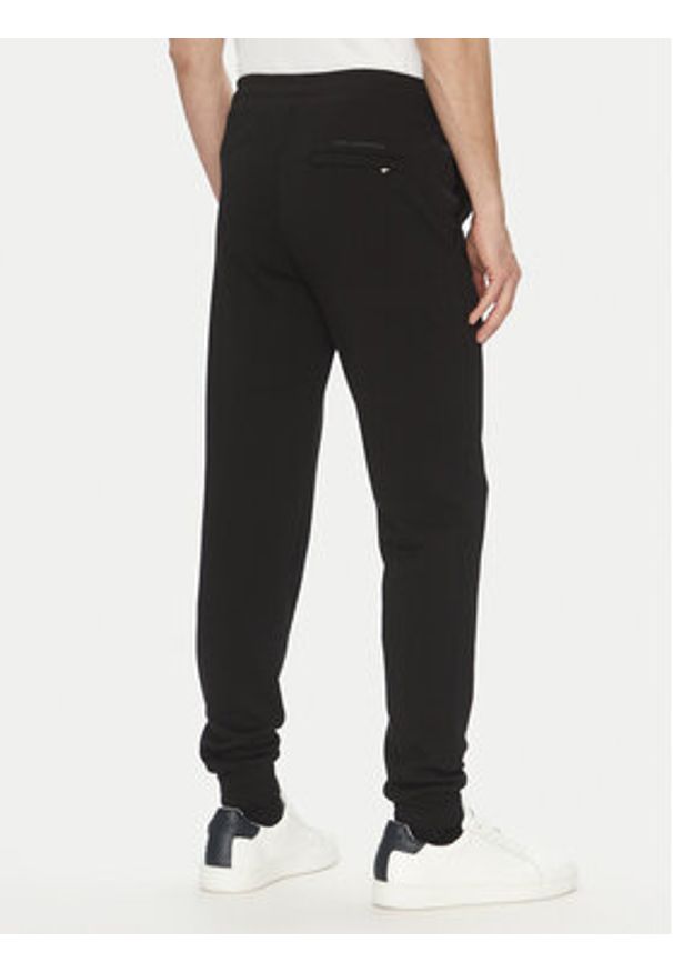 Karl Lagerfeld - KARL LAGERFELD Spodnie dresowe 705752 500900 Czarny Regular Fit. Kolor: czarny. Materiał: bawełna