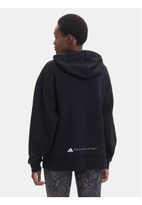 Adidas by Stella McCartney - adidas by Stella McCartney Bluza JF6337 Czarny Loose Fit. Kolor: czarny. Materiał: syntetyk, bawełna #3