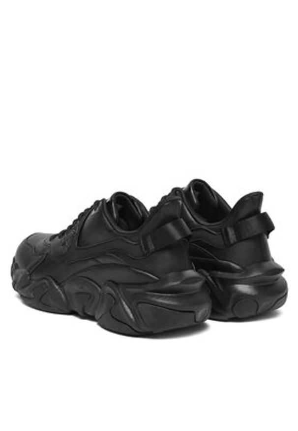 Guess Sneakersy FMFCES ELE12 Czarny. Kolor: czarny. Materiał: skóra