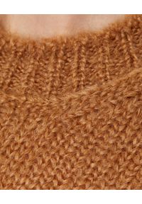 ISABEL MARANT - Camelowy sweter Elise. Okazja: na co dzień. Kolor: beżowy. Materiał: wełna, prążkowany. Długość rękawa: długi rękaw. Długość: długie. Styl: casual #3