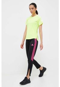 adidas Performance spodnie treningowe Tiro 23 kolor czarny z aplikacją. Kolor: czarny. Materiał: skóra, materiał. Wzór: aplikacja. Sport: fitness #3