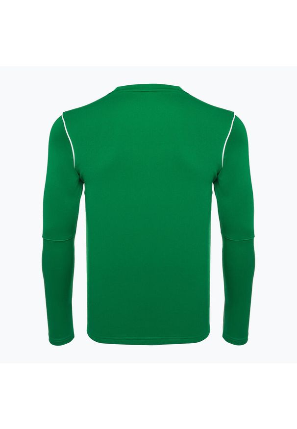 Longsleeve piłkarski męski Nike Dri-FIT Park 20 Crew. Kolor: zielony. Długość rękawa: długi rękaw. Technologia: Dri-Fit (Nike). Sport: piłka nożna
