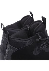 DC Shoes Trapery Navigator ADYB100017 Czarny. Kolor: czarny. Materiał: skóra #3