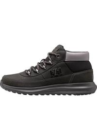 Buty do chodzenia męskie Helly Hansen Birchwood. Wysokość cholewki: za kostkę. Zapięcie: sznurówki. Kolor: brązowy, szary, wielokolorowy. Materiał: guma, materiał, syntetyk. Szerokość cholewki: normalna. Sport: turystyka piesza