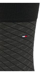 TOMMY HILFIGER - Tommy Hilfiger Skarpety długie 701235373 Czarny. Kolor: czarny. Materiał: materiał, bawełna #3