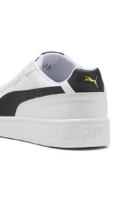 Puma - Sneakersy unisex Court Classico PUMA White Black Gold. Kolor: czarny, biały, wielokolorowy, żółty
