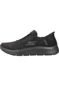 skechers - Buty do chodzenia męskie Skechers Bbk Go Walk Flex. Kolor: czarny. Materiał: materiał, syntetyk. Szerokość cholewki: normalna. Sport: turystyka piesza