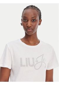 Liu Jo T-Shirt WA6491 JS923 Biały Regular Fit. Kolor: biały. Materiał: bawełna #5