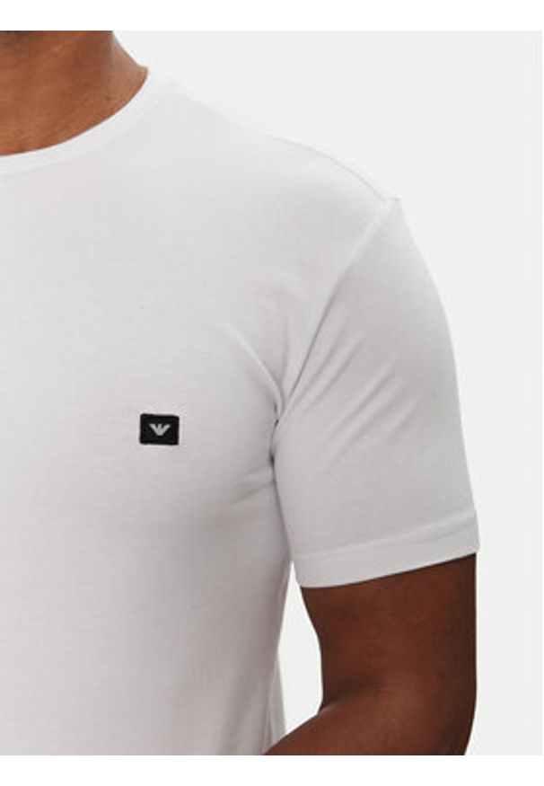 Emporio Armani Underwear T-Shirt EM000379 AF10785 U0002 Biały Slim Fit. Kolor: biały. Materiał: bawełna