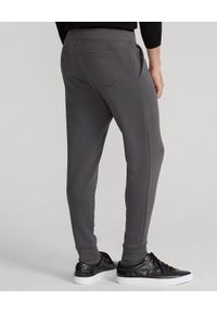 Ralph Lauren - RALPH LAUREN - Szare spodnie dresowe Jogger. Kolor: szary. Materiał: dresówka. Wzór: haft #2