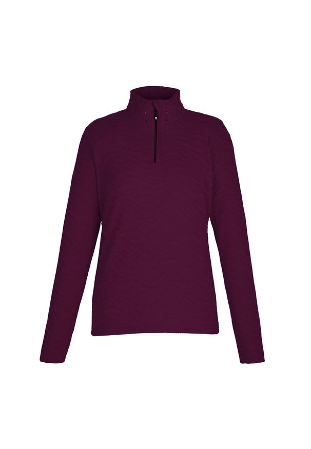 DARE 2B - Bluza Damska Glamourize III Quilted Quarter Zip Midlayer. Kolor: fioletowy. Materiał: polar. Sport: turystyka piesza