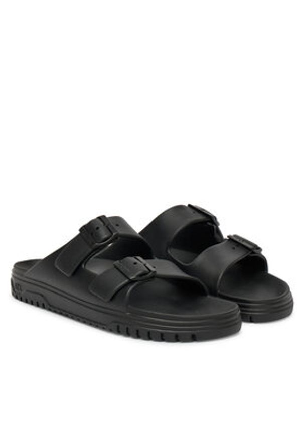 Armani Exchange Klapki XUP015 XV821 00002 Czarny. Kolor: czarny