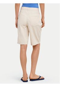 only - ONLY Bermudy Mate 15374734 Kremowy Loose Fit. Kolor: kremowy. Materiał: bawełna #4