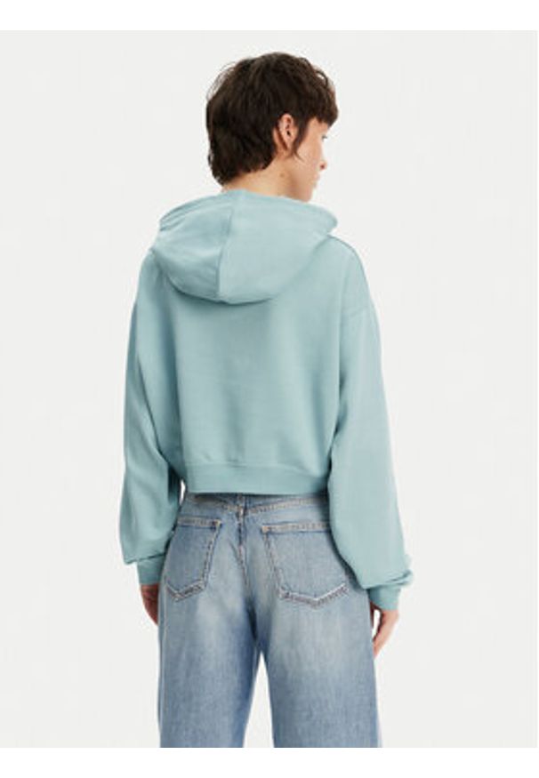 Converse Bluza Chuck Taylor 10027616-A03 Niebieski Boxy Fit. Kolor: niebieski. Materiał: bawełna