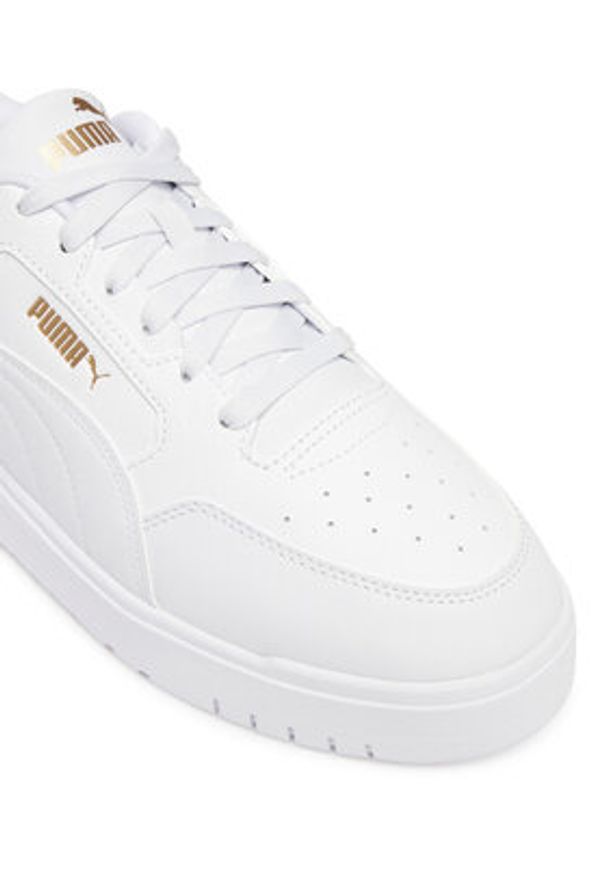 Puma Sneakersy Shuffle Downtown 402596 01 Biały. Kolor: biały. Materiał: skóra