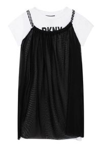 DKNY Sukienka codzienna D32872 S Czarny Regular Fit. Okazja: na co dzień. Kolor: czarny. Materiał: syntetyk. Typ sukienki: proste. Styl: casual #4