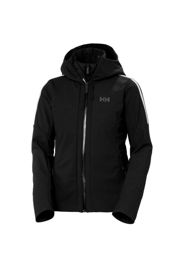 Damska kurtka narciarska z kapturem Helly Hansen Avanti Softshell. Typ kołnierza: kaptur. Kolor: czarny. Materiał: softshell. Sezon: zima. Sport: narciarstwo