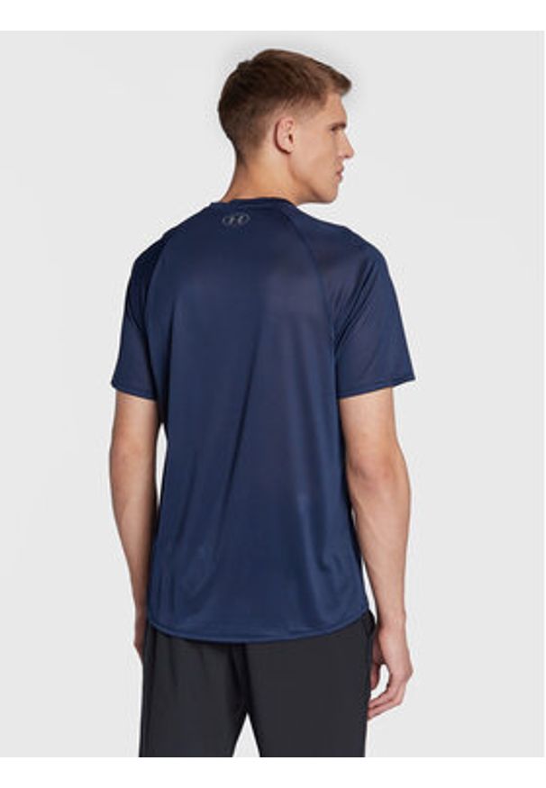 Under Armour Koszulka techniczna Ua Tech 2.0 1326413 Granatowy Loose Fit. Kolor: niebieski. Materiał: syntetyk