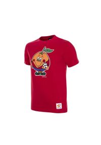 COPA FOOTBALL - Koszulka retro dziecięca - Maska Mistrzostw Świata Hiszpania 1982 - Czerwona. Kolor: czerwony. Sport: piłka nożna