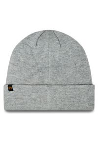 Alpha Industries Czapka 3D Beanie 168910 Szary. Kolor: szary. Materiał: materiał
