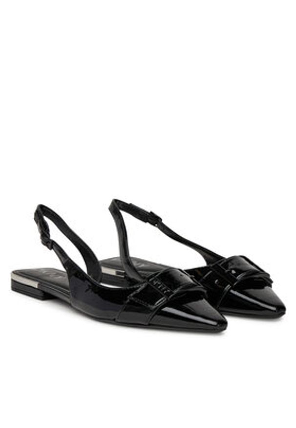 DKNY Sandały Clemma K1563744 Czarny. Kolor: czarny. Materiał: skóra