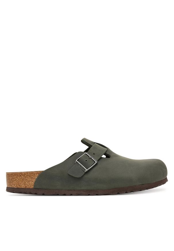 Klapki Birkenstock. Kolor: zielony