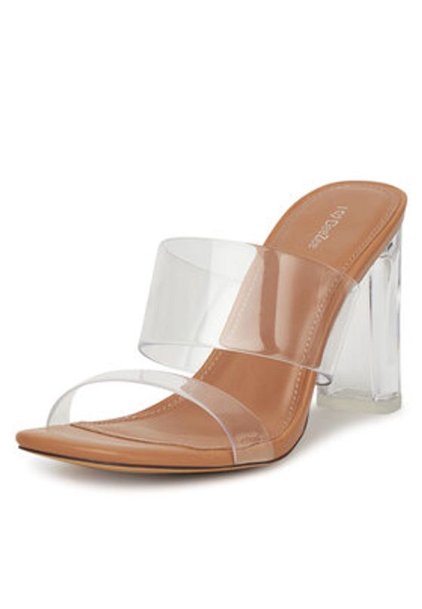 DeeZee Klapki LS5216-01 Przezroczysty. Materiał: materiał, syntetyk