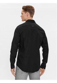 Calvin Klein Jeans Koszula J30J324614 Czarny Slim Fit. Kolor: czarny. Materiał: bawełna