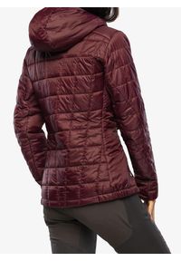 Kurtka ocieplana damska CMP Jacket Fix Hood Ziggs. Kolor: czerwony