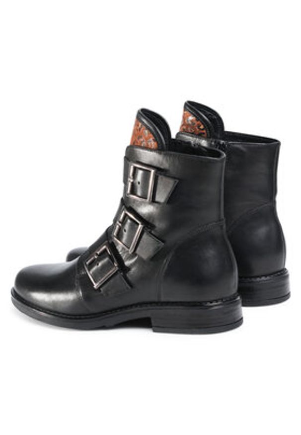 Lasocki Botki WI16-ALBA3-05 Czarny. Kolor: czarny. Materiał: skóra