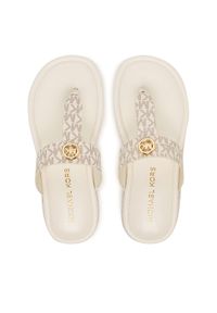 MICHAEL Michael Kors Japonki Koya Flip Flap 40R6KOFA2B Écru. Kolor: kremowy. Materiał: skóra #1