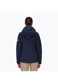 Kurtka przeciwdeszczowa damska Mammut Alto Guide HS Hooded. Kolor: niebieski