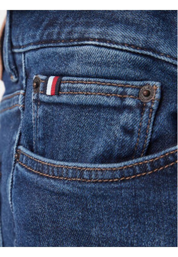 TOMMY HILFIGER - Tommy Hilfiger Jeansy Bleecker MW0MW41905 Niebieski Slim Fit. Kolor: niebieski