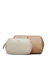 Furla Kosmetyczka Camelia WE00453 ARE000 3407S Brązowy. Kolor: brązowy. Materiał: skóra #1