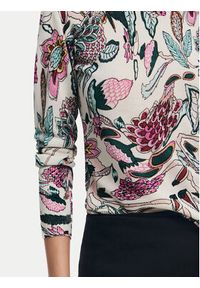 Desigual Sweter Manchester 24WWJF41 Kolorowy Regular Fit. Materiał: wiskoza. Wzór: kolorowy #11