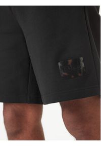 Hugo - HUGO Szorty materiałowe Darix 50557471 Czarny Relaxed Fit. Kolor: czarny. Materiał: bawełna #3