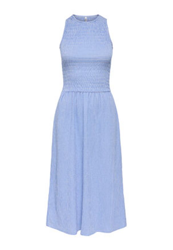 only - ONLY Sukienka letnia Celle 15369284 Niebieski Regular Fit. Kolor: niebieski. Materiał: syntetyk. Sezon: lato