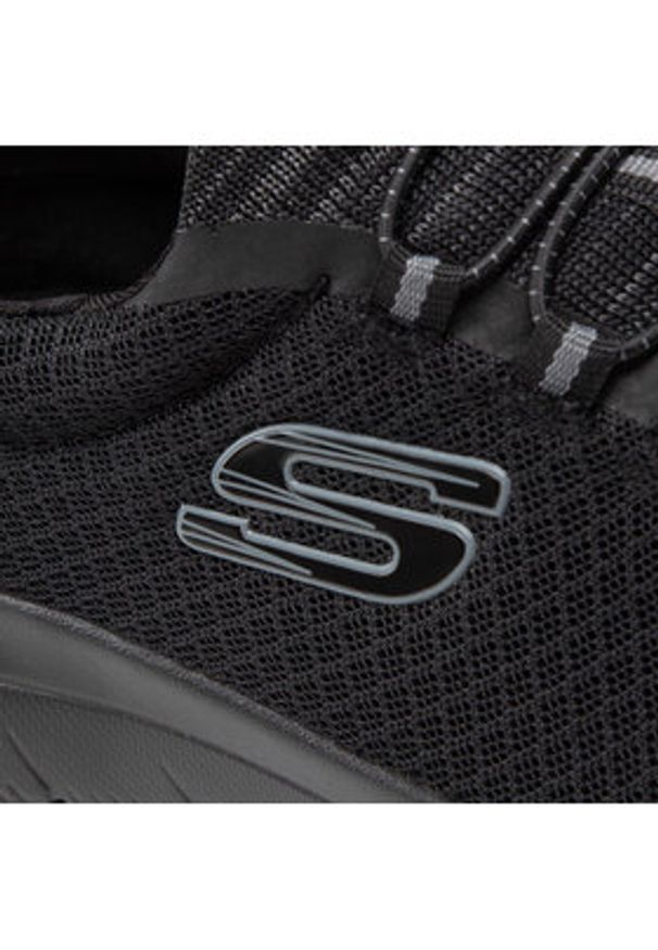 skechers - Skechers Sneakersy Summits 52811/BBK Czarny. Kolor: czarny. Materiał: materiał