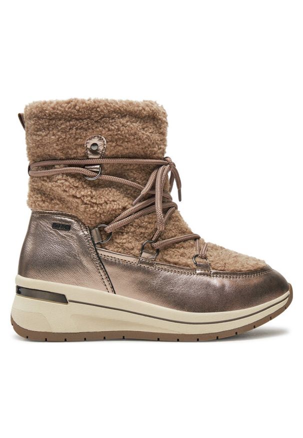 Caprice Śniegowce 9-26222-43 Brązowy. Kolor: brązowy. Materiał: skóra