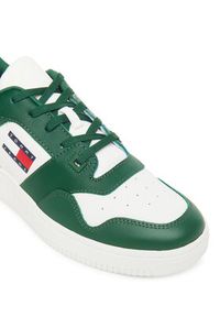 Tommy Jeans Sneakersy (New) Tjm Retro Basket Ess EM0EM01395 Biały. Kolor: biały. Materiał: skóra