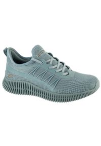skechers - Buty sportowe Sneakersy damskie, Bobs Geo-New Aesthetics. Kolor: niebieski. Sport: turystyka piesza