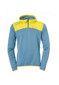 KEMPA - Bluza emotion 2.0 Kempa Quarter Zip. Kolor: niebieski, wielokolorowy, żółty. Sport: piłka ręczna