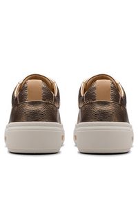 Clarks Sneakersy Hollyhock Walk 26181357 Złoty. Kolor: złoty. Materiał: skóra #3