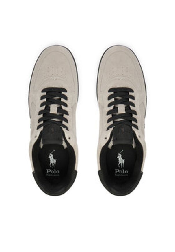 Polo Ralph Lauren Sneakersy 809913423004 Szary. Kolor: szary. Materiał: zamsz, skóra