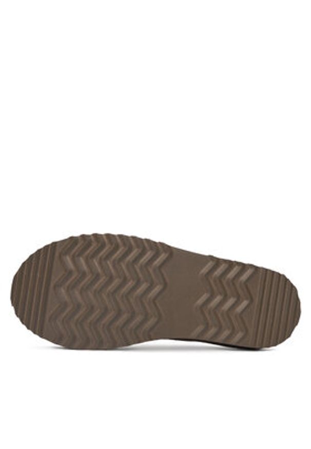 DeeZee Śniegowce 0B780P-P Khaki. Kolor: brązowy. Materiał: skóra, zamsz