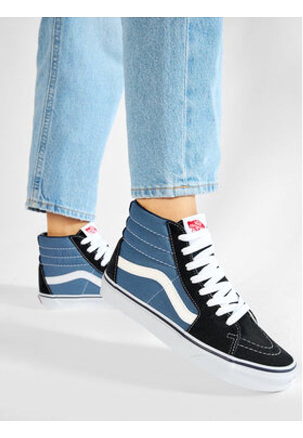 Vans Tenisówki Sk8-Hi VN000D5INVY1 Czarny. Kolor: czarny. Materiał: materiał