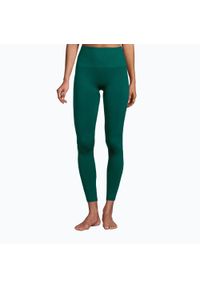 CASALL - Legginsy Damskie Sportowe Casall Bezszwowe Wysoki Stan r. L zielone. Stan: podwyższony. Kolor: zielony. Sport: fitness