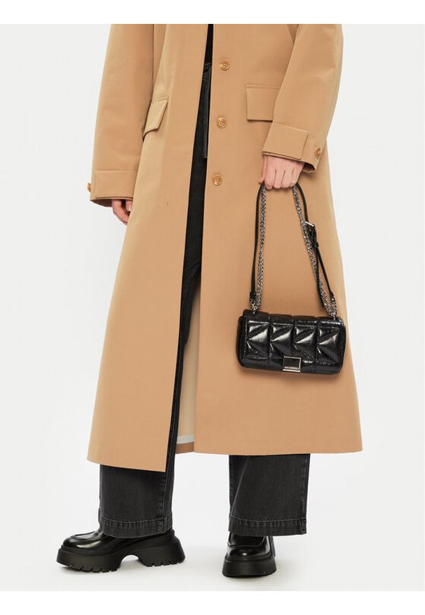 Karl Lagerfeld - KARL LAGERFELD Torebka A1W30162 Czarny. Kolor: czarny. Materiał: skórzane
