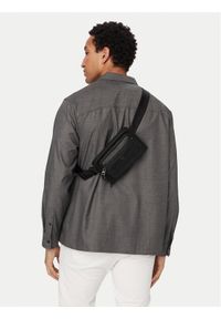 Hugo - HUGO Nerka 50552291 Czarny. Kolor: czarny. Materiał: skóra #1